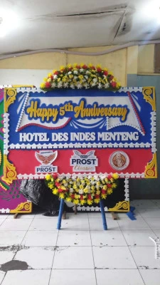 Papan Bunga di Atma Jaya Semanggi