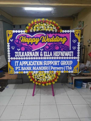 Papan Bunga di Atma Jaya Semanggi